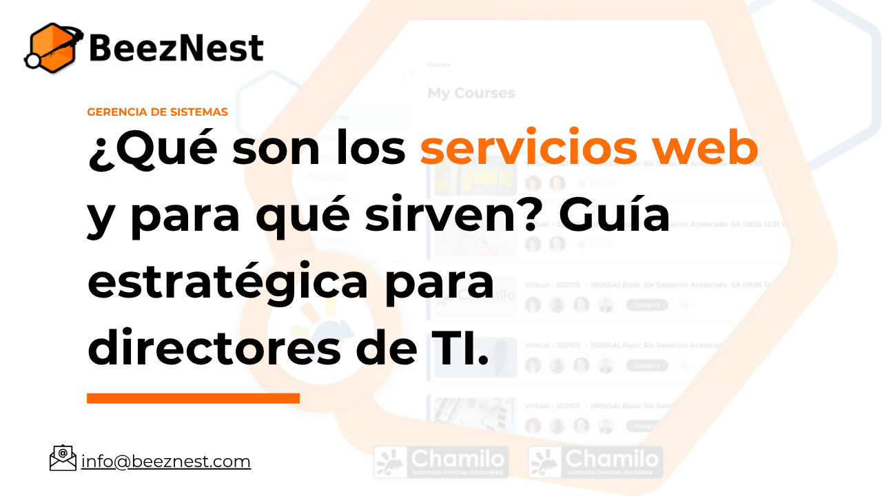 ¿Qué son los servicios web y para qué sirven? Guía estratégica para directores de TI.
