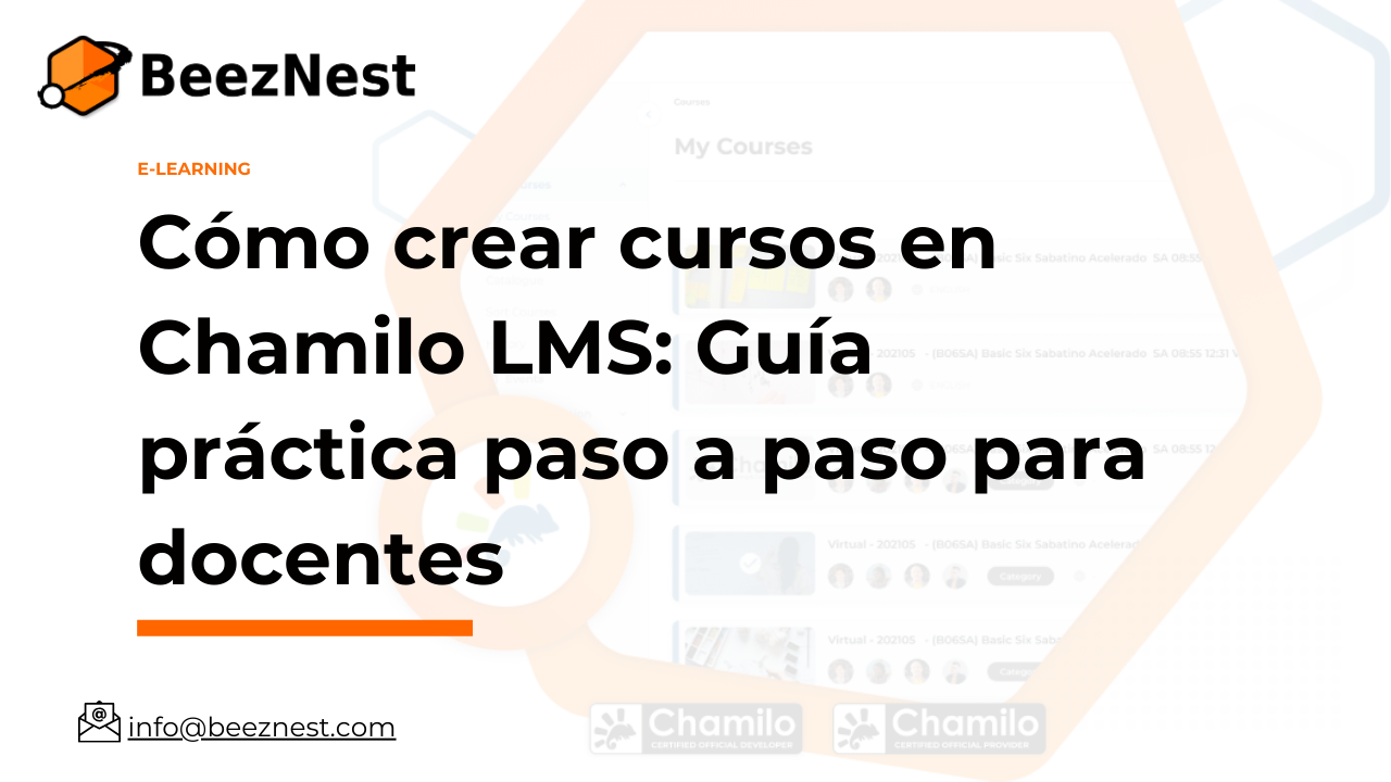 Cómo crear cursos en Chamilo LMS: Guía práctica paso a paso para docentes