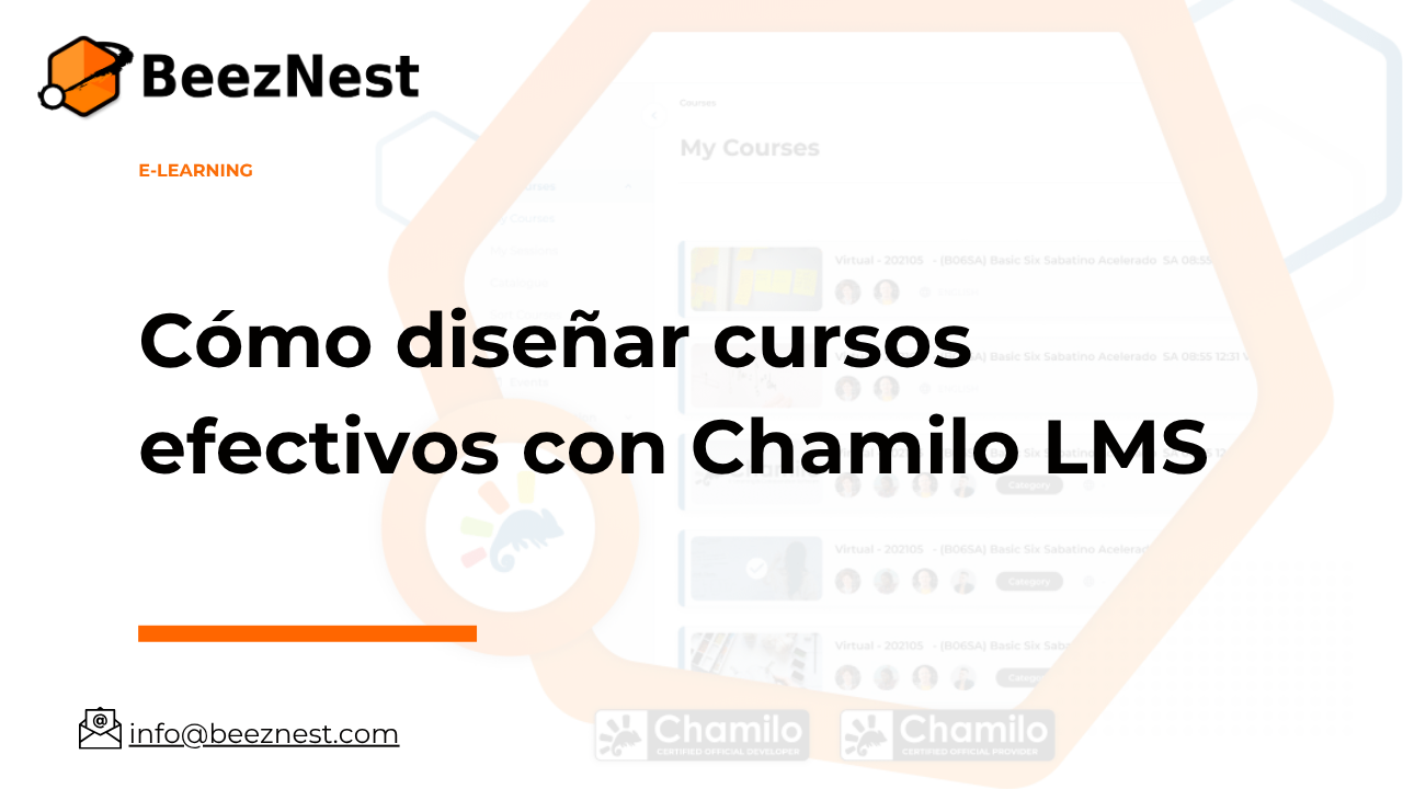 Cómo diseñar cursos efectivos con Chamilo LMS