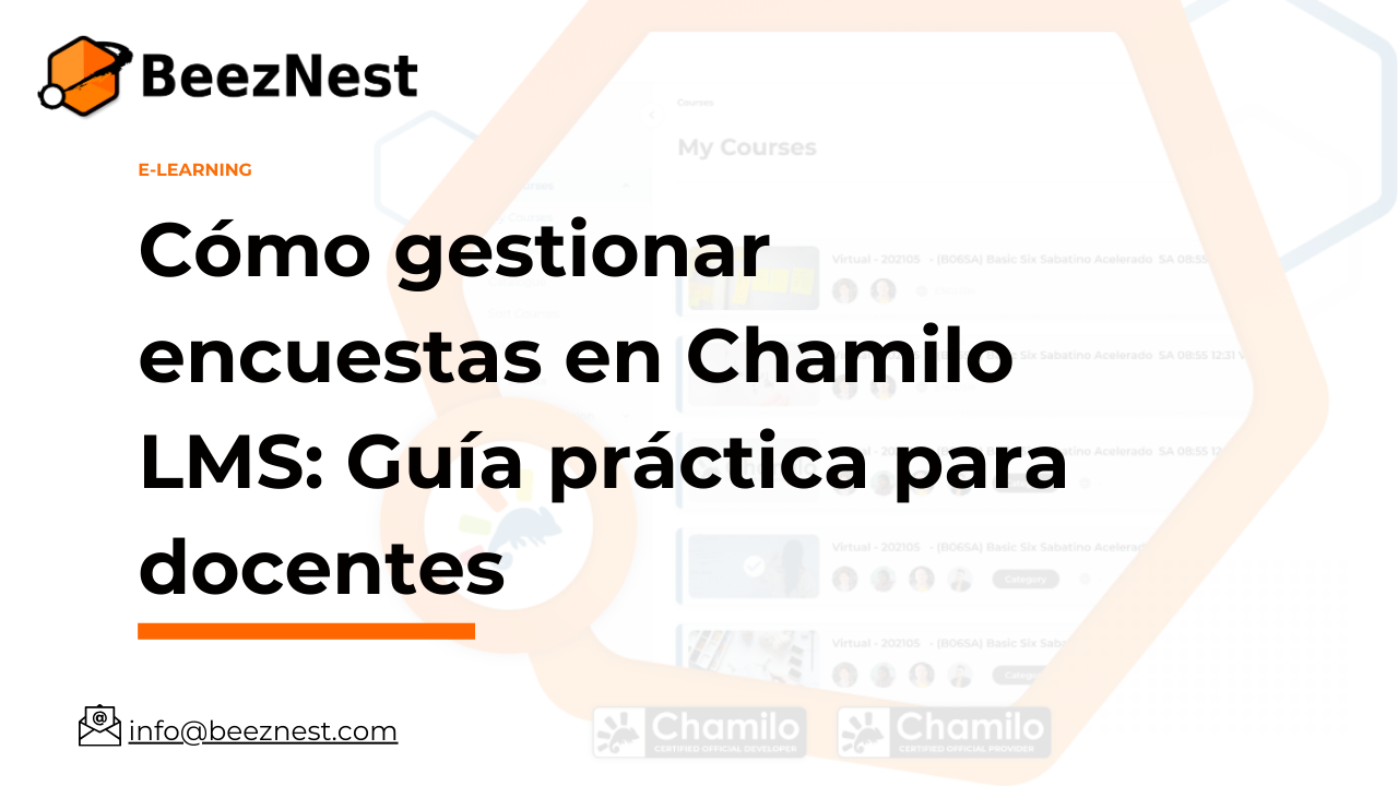 Cómo gestionar encuestas en Chamilo LMS: Guía práctica para docentes