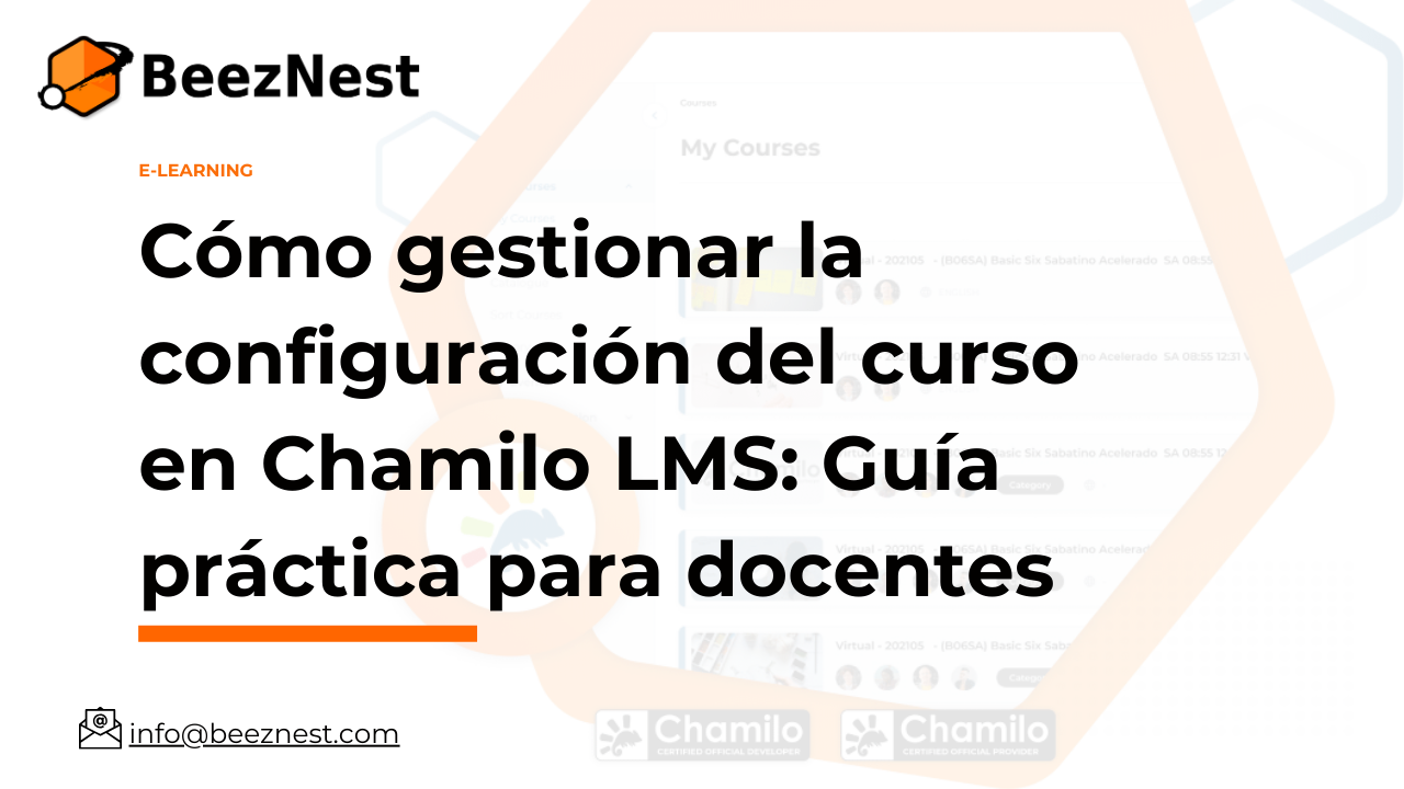 Cómo gestionar la configuración del curso en Chamilo LMS: Guía práctica para docentes