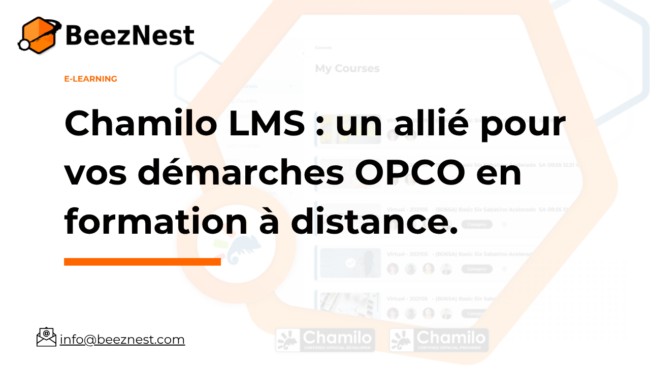 Simplifiez les démarches OPCO avec Chamilo LMS Simplifiez les démarches OPCO avec Chamilo LMS