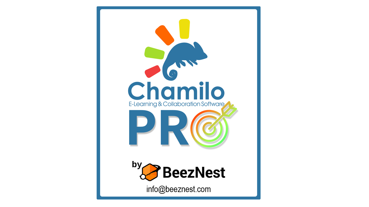 Chamilo PRO la meilleure solution d'hébergement pour portail e-learning Chamilo LMS proposée par BeezNest 
