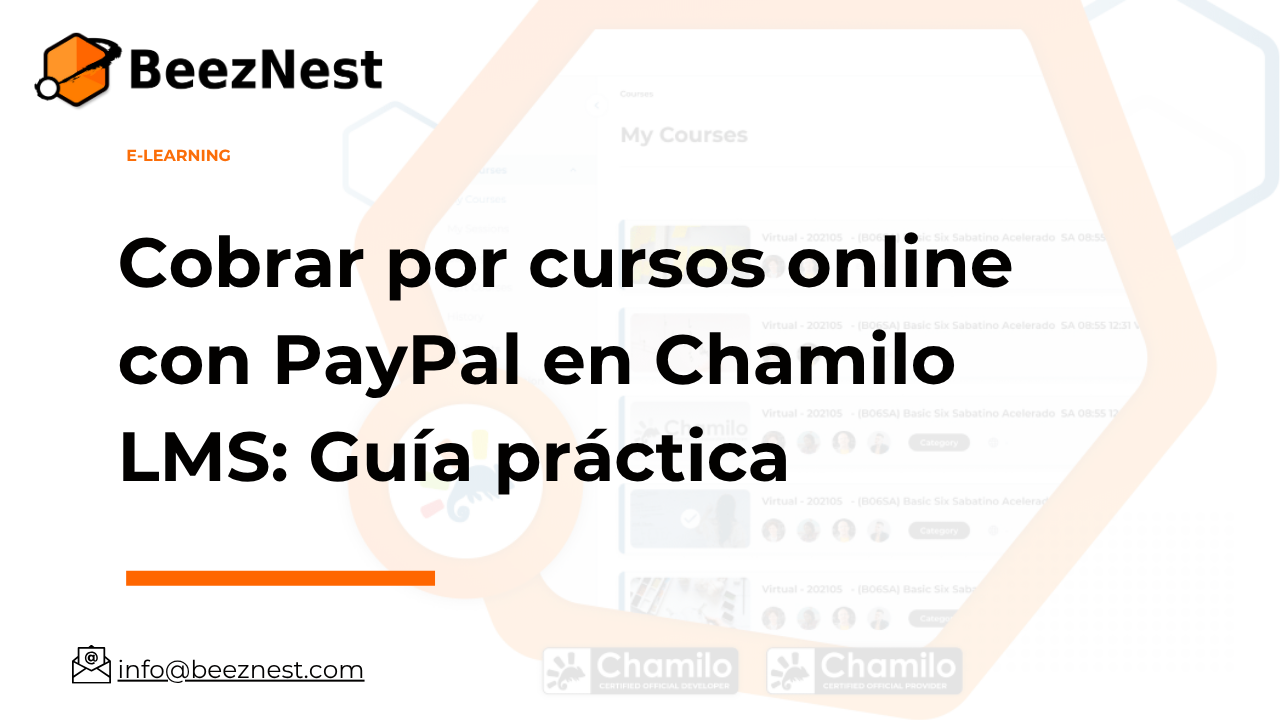 Cobrar por cursos online con PayPal en Chamilo LMS Cobrar por cursos online con PayPal en Chamilo LMS