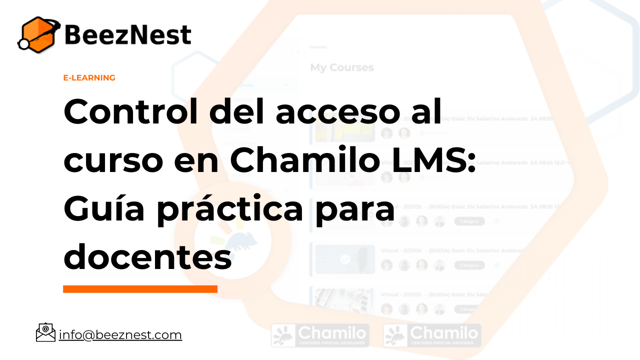Control del acceso al curso en Chamilo LMS: Guía práctica para docentes