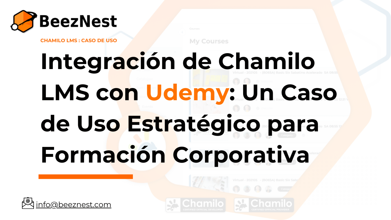 Integración de Chamilo LMS con Udemy: Un Caso de Uso Estratégico para Formación Corporativa
