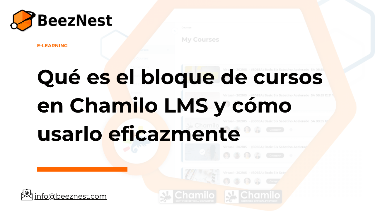 Qué es el bloque de cursos en Chamilo LMS y cómo usarlo eficazmente