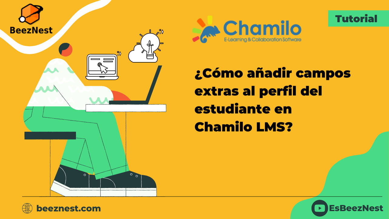 ¿Cómo añadir campos extras al perfil del estudiante en Chamilo LMS?