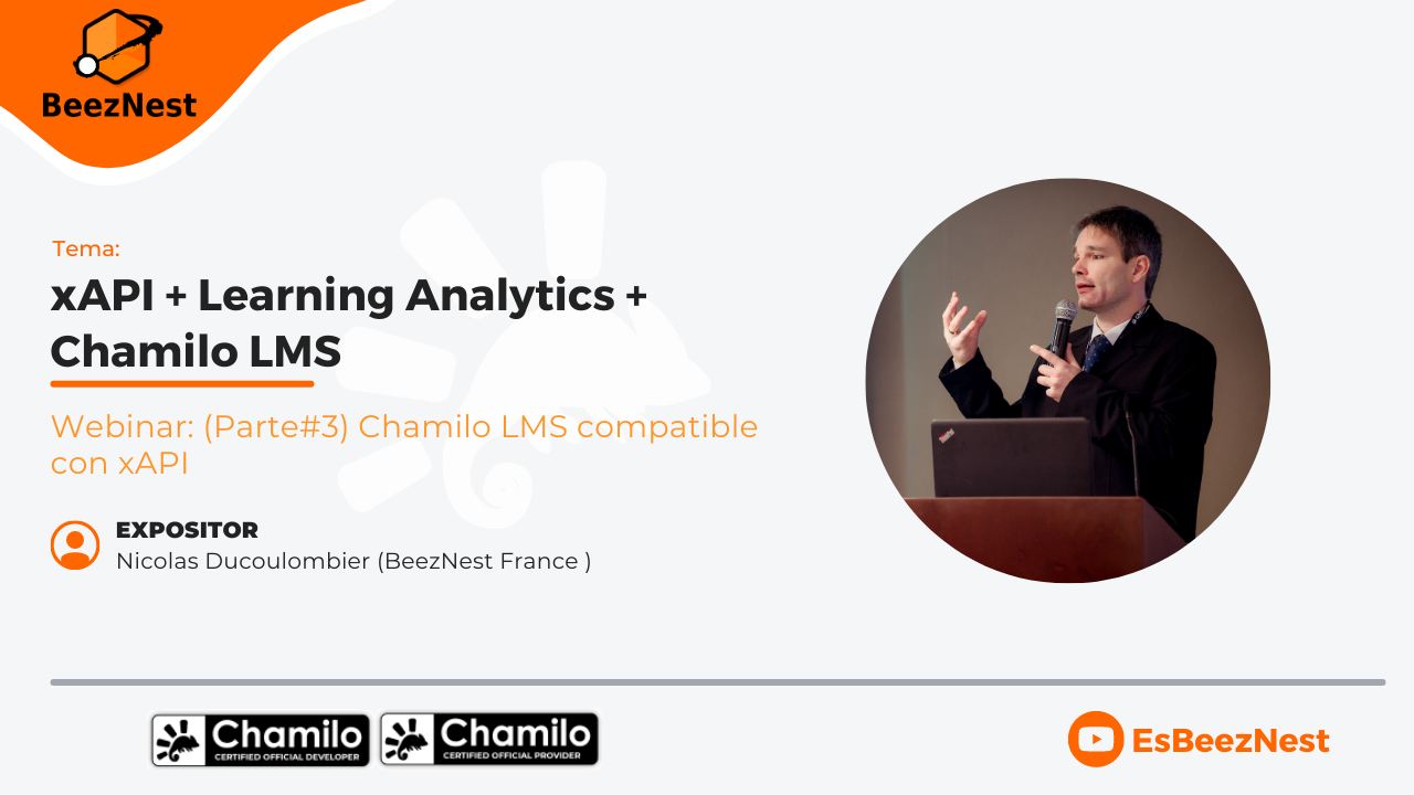 (Parte#3) xAPI + Learning Analytics + Chamilo LMS