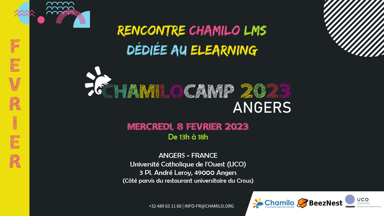ChamiloCamp 2023 à Angers