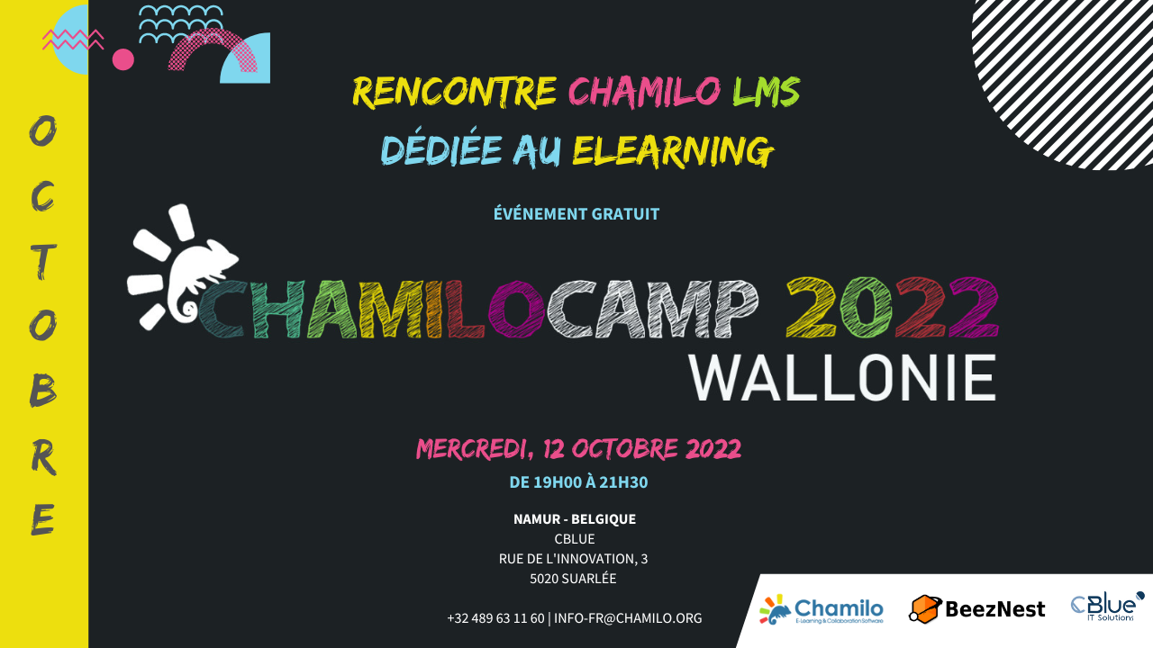 ChamiloCamp 2022 à Namur