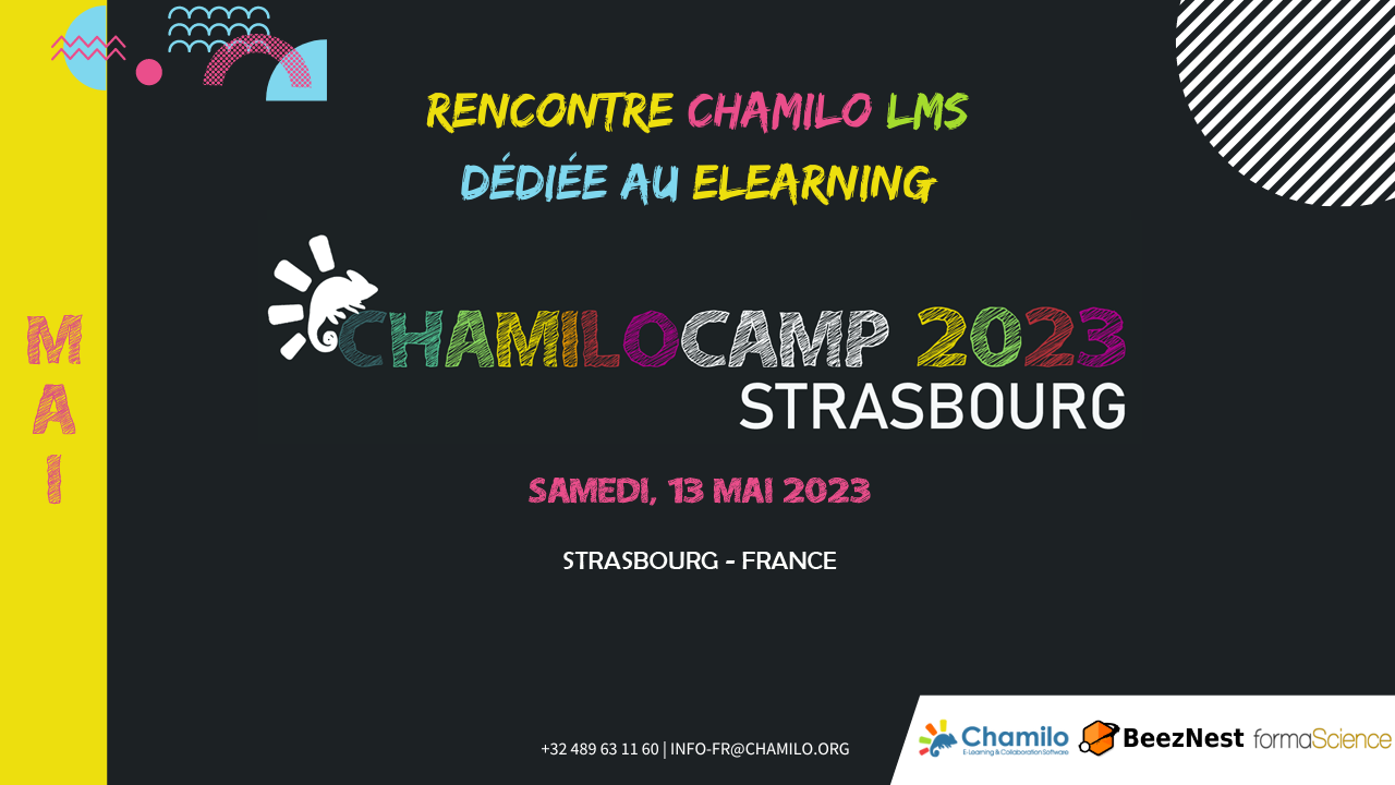 ChamiloCamp 2023 à Strasbourg