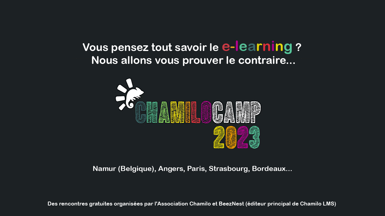 ChamiloCamp Namur 