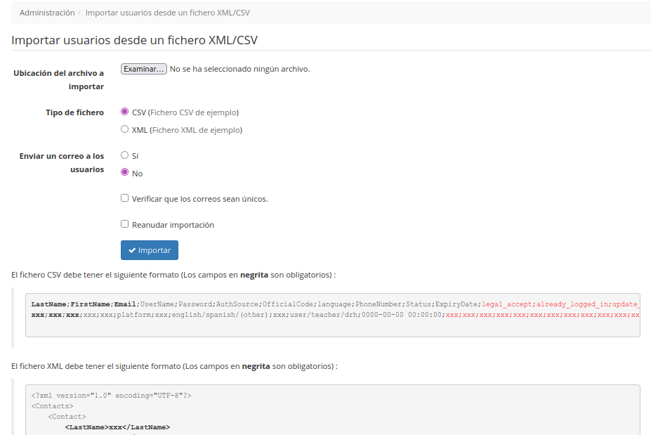 Img importar usuarios