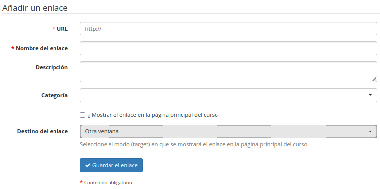 crear enlace