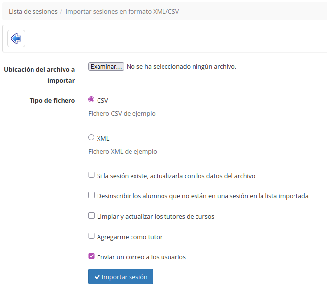 Img importar sesiones