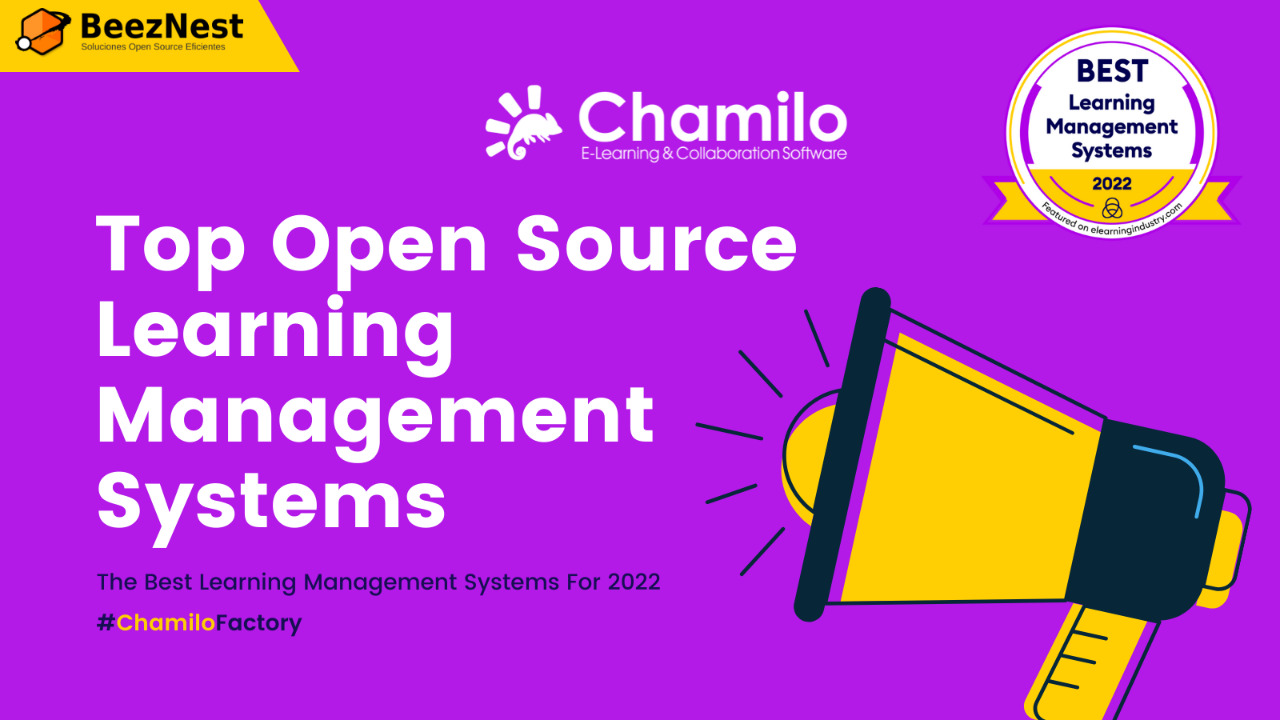 Top elearning industry Chamilo LMS