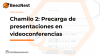 Chamilo 2: Precarga de presentaciones en videoconferencias